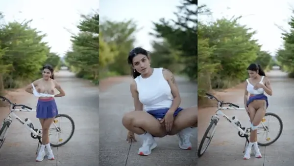 Reshmi R Nair – Bicycle Shoot 2024 OnlyFans Hindi Hot Video