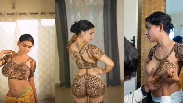 Resmi Nair Mehndi BTS 2024 Hot Video